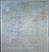 Дело 878: Документы отдела IIIb оперативного управления Генерального штаба при ОКХ: карта «Положение на Востоке» - Карта, показывающая положение войск вермахта на германо-советском фронте, включая положение частей Красной Армии, по состоянию на 17.11.1943
