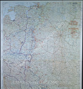 Дело 884: Документы отдела IIIb оперативного управления Генерального штаба при ОКХ: карта «Положение на Востоке» - Карта, показывающая положение войск вермахта на германо-советском фронте, включая положение частей Красной Армии, по состоянию на 23.11.1943