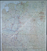Дело 887: Документы отдела IIIb оперативного управления Генерального штаба при ОКХ: карта «Положение на Востоке» - Карта, показывающая положение войск вермахта на германо-советском фронте, включая положение частей Красной Армии, по состоянию на 26.11.1943