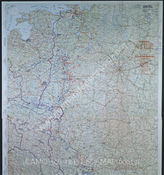 Дело 889: Документы отдела IIIb оперативного управления Генерального штаба при ОКХ: карта «Положение на Востоке» - Карта, показывающая положение войск вермахта на германо-советском фронте, включая положение частей Красной Армии, по состоянию на 28.11.1943