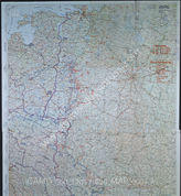 Дело 890: Документы отдела IIIb оперативного управления Генерального штаба при ОКХ: карта «Положение на Востоке» - Карта, показывающая положение войск вермахта на германо-советском фронте, включая положение частей Красной Армии, по состоянию на 29.11.1943