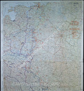 Дело 891: Документы отдела IIIb оперативного управления Генерального штаба при ОКХ: карта «Положение на Востоке» - Карта, показывающая положение войск вермахта на германо-советском фронте, включая положение частей Красной Армии, по состоянию на 30.11.1943