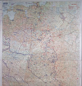 Дело 355: Документы отдела IIIb оперативного управления Генерального штаба при ОКХ: карта «Положение на Востоке» - Карта, показывающая положение войск вермахта на германо-советском фронте, включая положение частей Красной Армии, по состоянию на 11.06.1942