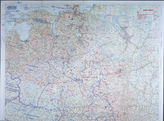 Дело 357: Документы отдела IIIb оперативного управления Генерального штаба при ОКХ: карта «Положение на Востоке» - Карта, показывающая положение войск вермахта на германо-советском фронте, включая положение частей Красной Армии, по состоянию на 13.06.1942