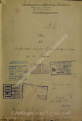 Akte 162: Unterlagen der Abteilung Schutztruppen-Archiv im Heeresarchiv Potsdam: Schriftwechsel bezüglich der Landesverteidigungstruppen für die Südsee, vor allem zu Fragen von ehemaligem Angehörigen und Dienstzeiten u.a.  
