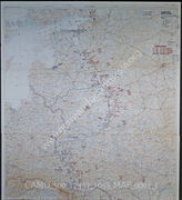 Дело 1055: Документы отдела IIIb оперативного управления Генерального штаба ОКХ: карта «Положение на Востоке» - Карта, показывающая положение войск вермахта на германо-советском фронте, включая положение частей Красной Армии, по состоянию на 15.05.1944