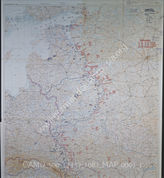 Дело 1081: Документы отдела IIIb оперативного управления Генерального штаба ОКХ: карта «Положение на Востоке» - Карта, показывающая положение войск вермахта на германо-советском фронте, включая положение частей Красной Армии, по состоянию на 10.06.1944
