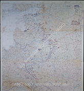 Дело 1083: Документы отдела IIIb оперативного управления Генерального штаба ОКХ: карта «Положение на Востоке» - Карта, показывающая положение войск вермахта на германо-советском фронте, включая положение частей Красной Армии, по состоянию на 12.06.1944