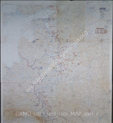 Дело 1101: Документы отдела IIIb оперативного управления Генерального штаба ОКХ: карта «Положение на Востоке» - Карта, показывающая положение войск вермахта на германо-советском фронте, включая положение частей Красной Армии, по состоянию на 30.06.1944