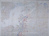Дело 1196: Документы отдела IIIb оперативного управления Генерального штаба ОКХ: карта «Положение на Востоке» - Карта, показывающая положение войск вермахта на германо-советском фронте, включая положение частей Красной Армии, по состоянию на 03.10.1944