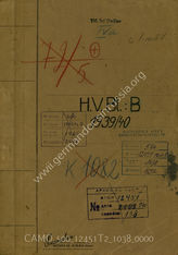 Akte 1038: Unterlagen der IVa-Abteilungen der 336. Infanteriedivision: Heeres-Verordnungsblatt, Teil B, hrsg. vom OKH, 21. JG 