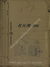 Akte 473: Unterlagen der Heeres-Standortverwaltung Burg: Allgemeine Heeresmitteilungen, hrsg. vom OKH, 9. JG, 1942, Ausgaben Nr. 14-15, 17-29